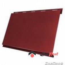 Сайдинг Grand Line Вертикаль Quarzit lite Ral 3009 резка