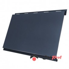 Сайдинг Grand Line Вертикаль Quarzit lite Ral 7024 резка