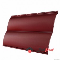 Сайдинг Grand Line Блок-хаус Pe 0,5 Ral 3009 резка