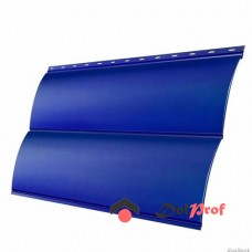 Сайдинг Grand Line Блок-хаус Pe 0,5 Ral 5005 резка